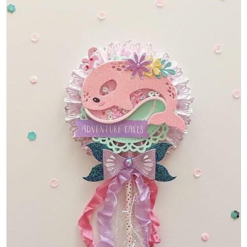 KSCRAFT Whale Shaker Metal Cutting Dies Stencils for DIY Scrapbooking Decorative Embossing DIY Paper Card