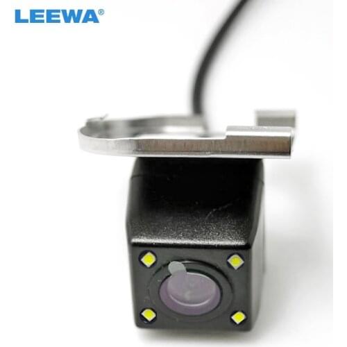 LEEWA Backup Rear View Car Camera With LED For Ford Focus 2012 Hatchback/Sedan Parking Camera #CJ5638