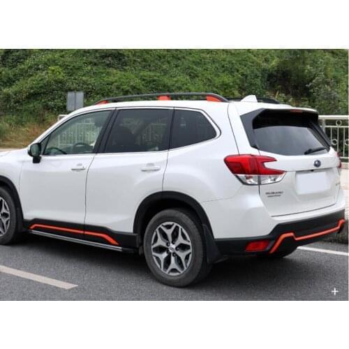 For Subaru Forester 2019 2020 People Modified Body Trim Dedicated Front and Rear Bumper Exterior trim Upgraded sport edition