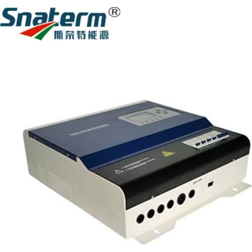 75A Wall Mounting PWM Solar Charge Controller 192V 220V 240V 384V DC Solar Controller with 3 Circuits PV Input smart MCU control