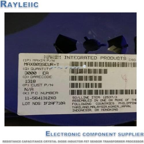 Non-counterfeit.NEW Original MAX809SEUR+T MAX809SEUR MAX809 SOT23-3 SOT23 In Stock