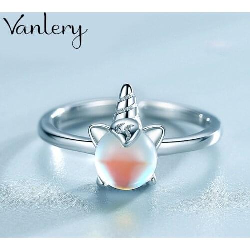 New Trendy Personality Punk Crystal Ball Rings For Women Lady Resizable Size Rings Party Jewelry Charm Gifts