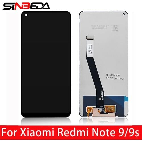 Original LCD For Xiaomi Redmi Note 9 LCD Display Touch Screen Frame Digitizer Assembly For Redmi Note 9S LCD Display Replacement