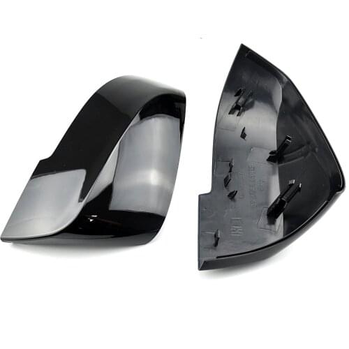 Pair Rearview Mirror Cover Side Wing Rear View Mirror Case Covers For BMW F20 F21 F22 F30 F32 F36 X1 F87