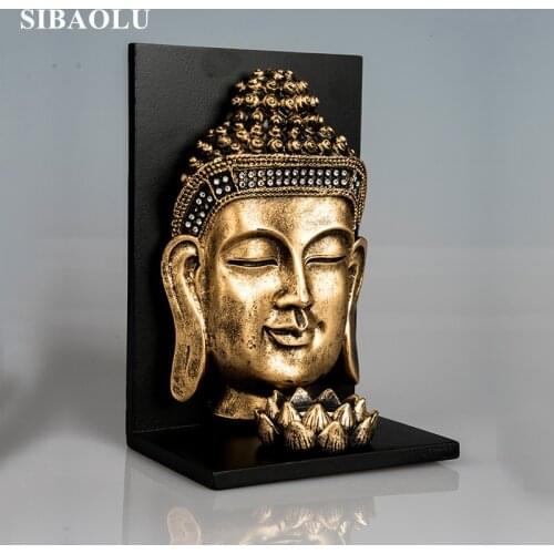 SOUTHEAST ASIA RESIN BUDDHA CANDLESTICK SPA BEAUTY CLUB ROOM ZEN DECORATION MINIATURE FIGURINES RESINAS PLANAS DE PERSONAJES