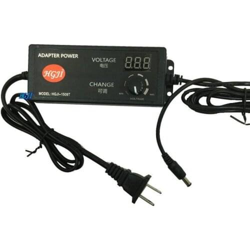 AC/DC Adjustable Power Adapter Supply 4-24V 2.5A 60W Speed Control Volt Display