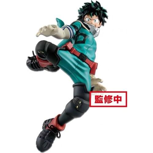 In Stock Banpresto My Hero Academia Midoriya Izuku Deku PVC Action FIgure Model Fgurine