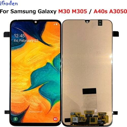 For Samsung Galaxy m30 m305F LCD Display touch Screen Digitizer Assembly For Samsung m305F/DS A40s A3050 lcd