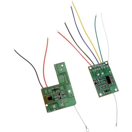 40MHZ 4CH Remote Controller Receiver Transmitter Board with Antenna