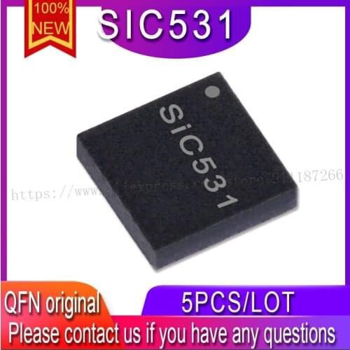 5PCS/LOT 100% New SIC531 SIC531CD SIC531CD-T1-GE3 QFN Chipset