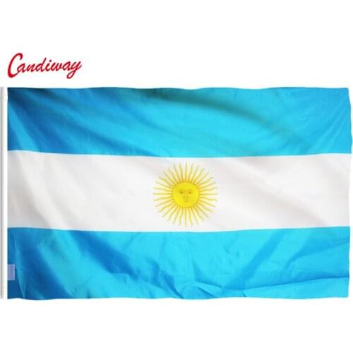 90 x 60cm Argentina National Flag/making/Home Decoration Banner