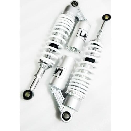 One pair 350mm 345mm Motorcycle Air Shock Absorber Rear Suspension for HONDA YMAHA SUZUKI Kawasaki Aprilia Benelli KTM ATV Dirt