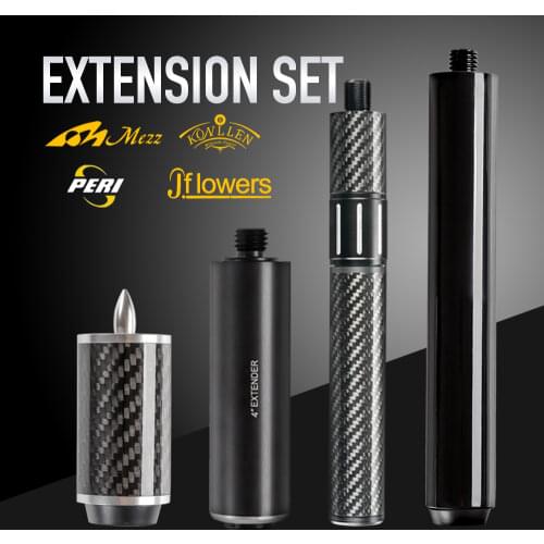 Billiards Carbon Fiber Extension for J Flowers Mezz PERI KONLLEN Pool Cue for Snooker Cue Extension Durable Billiard Accessories
