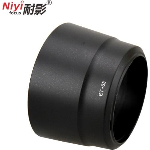 1pcs ET-63 Camera Lens Hood for canon EF-S 55-250mm IS STM Lens SLR 55-250mm STM hood
