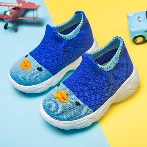 New Mesh Kids Sneakers Lightweight Children Shoes Casual Breathable Socks Boys Shoes Non-slip Girls Sneakers Size21-29