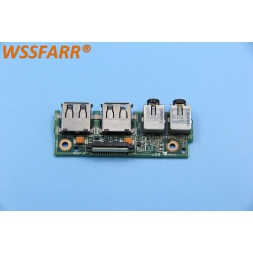 For ASUS K43 K43SV K43SD A43S X43S K43S K43SJ Laptop Audio USB 2.0 IO Board Interface Board JACK Board K43SD IO BOARD