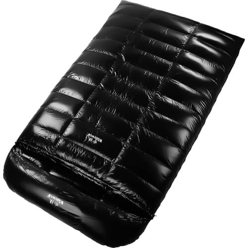 90% White Goose Down Double Sleeping Bag Winter Sleeping Bag Camping Sleeping Pack for Backpacking Camping Hiking Traveling