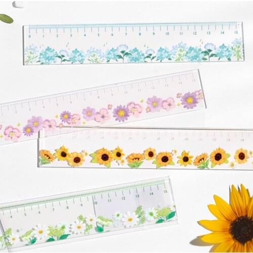 Gimue Plastic Rulers