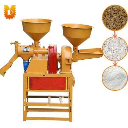 Twin-bucket Rice Milling Machine And Rice Grinder