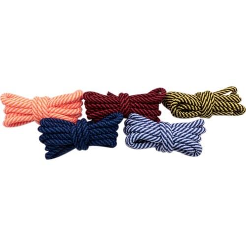 New Coolstring Double Colors Spiral Pattern Hiking Ropes 4.5MM Durable Best Laces Outdoor Sport Top Running Jogging Cordones