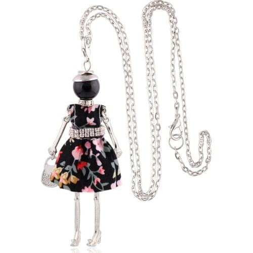 New Arrival Necklace Long Trendy Women Pendant Alloy Bohemian Cute Girl Fashion Jewelry Accessory Handmade