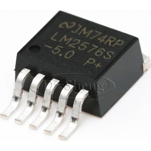 New imported LM2576S-5.0 patch TO-263-6 LM2576S voltage regulator chip 3A high current