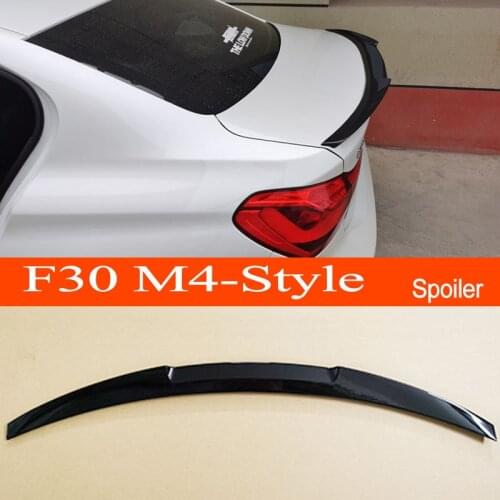F30 M4-Style ABS Plastic Rear Wing Lip Spoiler for BMW 3-Series F30 320i 325i 328i 330i 2012-2018
