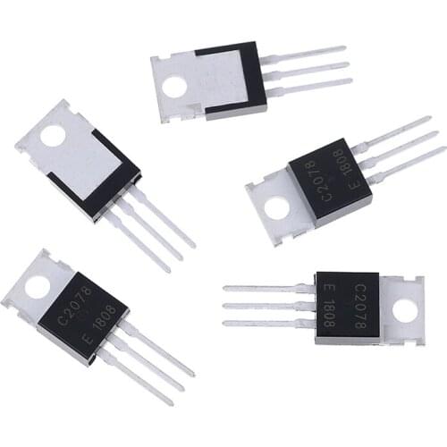 5 Pcs/lot RF/VHF/UHF transistor 2SC2078 2078 C2078 TO-220 IC Instrument Parts Accessories Wholesale