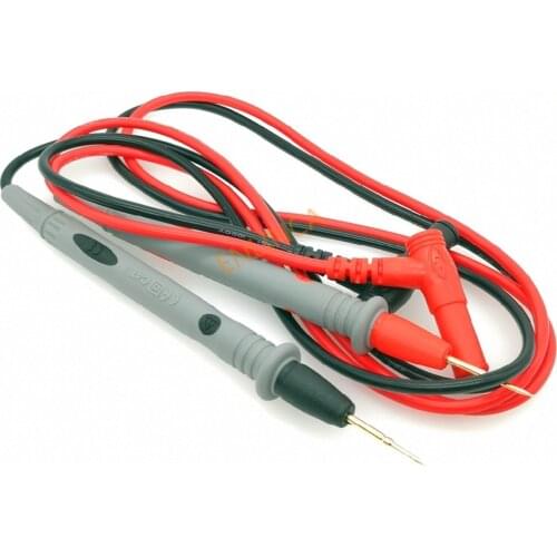 1 Pair Universal Probe Test Leads Pin for Digital Multimeter Needle Tip Meter Multi Meter Tester Lead Probe Wire Pen Cable 20A