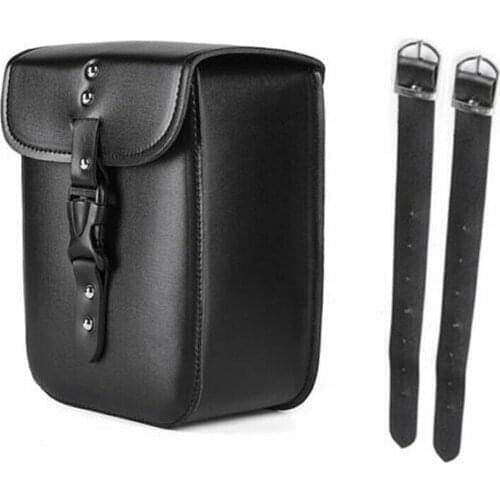 Waterproof Motorcycle Saddle Bag Leather Bag Storage Tool Box Pouch Side Case Universal Motorbike Accessories