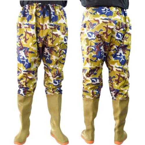 Waterproof Suit Breathable Chest Waders Overalls Oversize Trousers Rubber Material Fishing Clothes Hunting Wading Pants