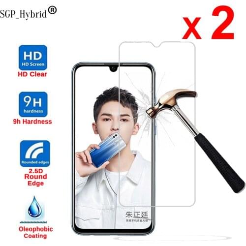 2pcs Tempered Glass For Huawei Honor 10 Lite 10i 7A 7C Pro Screen Protector Honor 8x 8c 8a 8s Protective Glass Honor 7x 9x Film