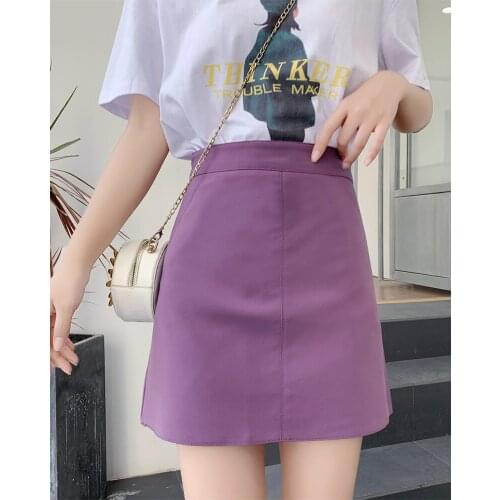 New 2021 Summer Fashion Elegant Women Skirt Casual High Waist Mini Skirt Ladies A-line Short Skirts
