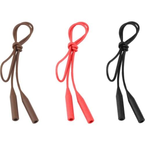 1PC Anti-Slip Strings Glasses Rope 55cm Elastic Silicone Eyeglasses Chain Strap Casual Sport Eyewear Holder Glasses Accessories