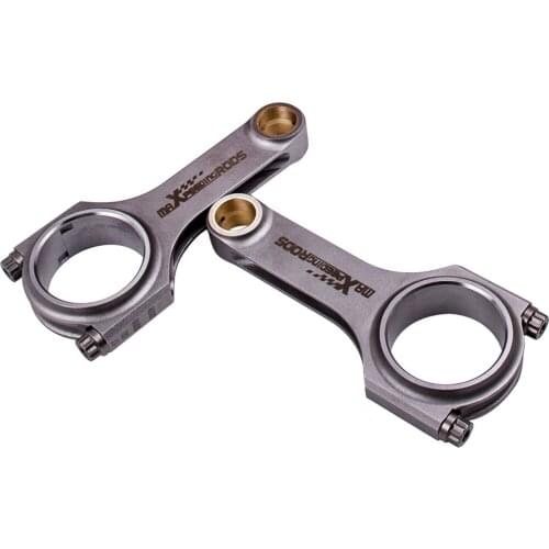 4340 Conrods Con Rod Bielle Pleuel for Fiat 500 old model 118mm ARP 2000 Bolts 800HP Connecting Rods