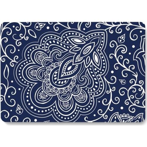 Bohemia Laptop Case for Macbook Air 13 A2337 A2179 A2338 A1534 Notebook Protective Shell M1 Chip Air Pro 13 15 Inch Back Cover