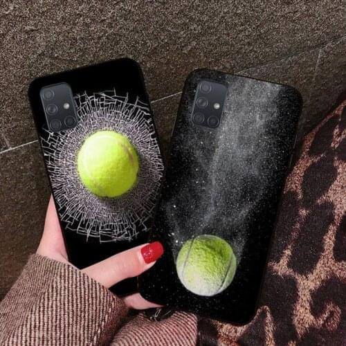 CUTEWANAN tennis ball movement Phone Case cover Shell For Samsung A10 A20 A30 A40 A50 A70 A80 A71 A91 A51 A6 A8 2018