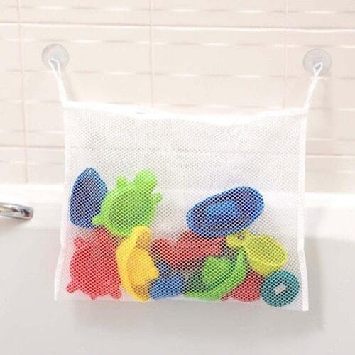 Baby Bathroom Mesh Bag For Bath Toys Waterproof Organiser Net Basket Kids Bath toys Storage bag