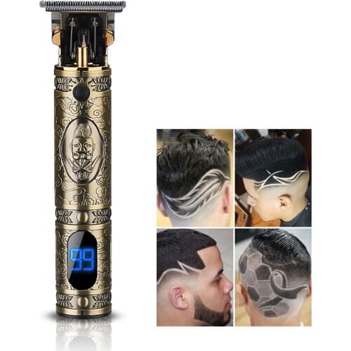 Electric Hair Trimmer Beard Clipper for men barber Professional cordless haircut hair clipper Machine Barber Edge Pivot Motor