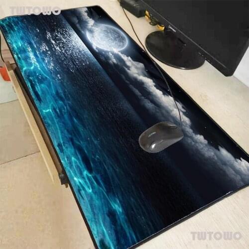 Moon Sea Gaming Mouse Pad Large Computer Mause Pad XXL Mousepad Gamer Keyboard Mause Carpet Desk Mat Game Mouse Pad