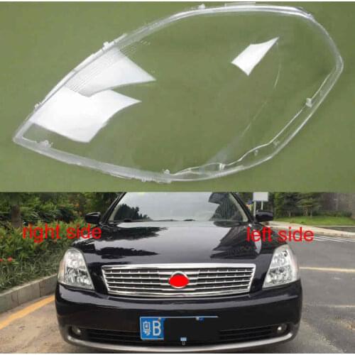 For Nissan Teana 2006 2007 Front Lampshade Lamp Clear Lampshade GlassLamp Shell Mask Headlight Cover Lens Glass