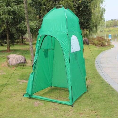 Portable 1 Person Outdoor Shower Camping Bathing Moving Toilet Wash Room Tent Photo Taking Fishing Beach Changing Room Tent