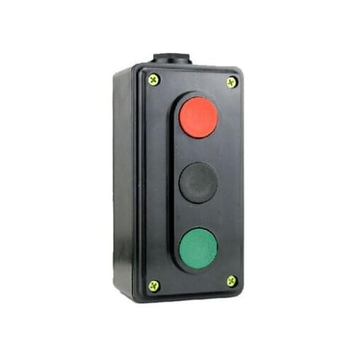 Industrial control switch LA4-3H three position control button switch box start stop button