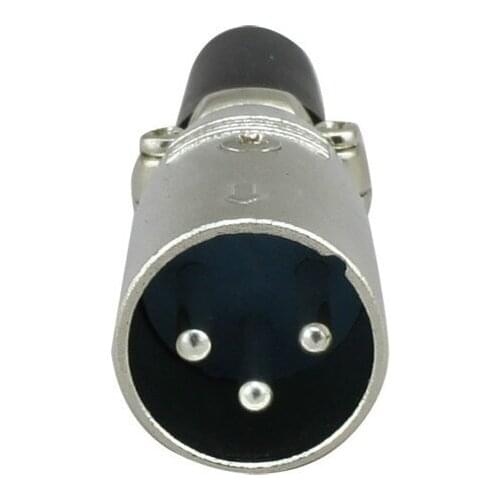 XLRM XLR Plug Connector for E-bike Battery Can Weld DIY E-bike Battery Spare Part