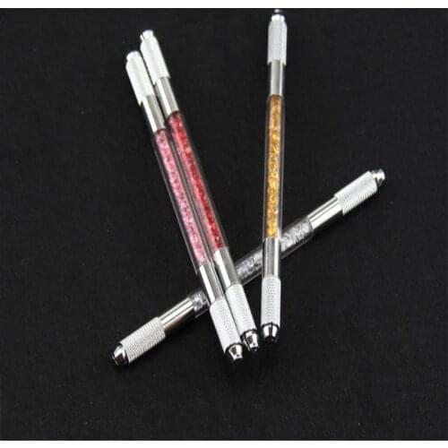 Manual Cosmetic Tattoo Eyebrow Pen tattoo Machines For Permanent Makeup Both Head Available Tebori Pen