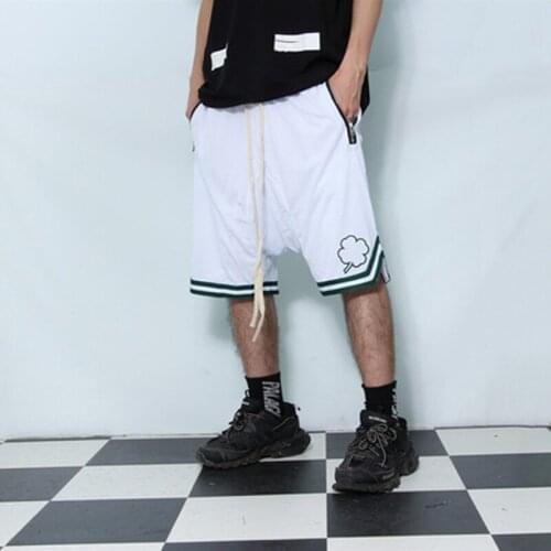Loose Sports Shorts Male Large Size Five-Point Pants Basketball Trendy Casual Mens Sports Shorts Hip-Hop Trendy Brand Shorts