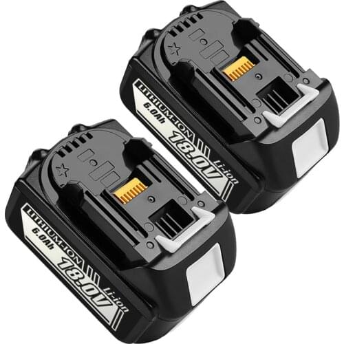 18V 4.0Ah 5.0Ah 6.0Ah Replacement Battery for Makita BL1850B BL1850 BL1840 BL1830B LXT-400 Rechargeable Lithium-ion Power Tools