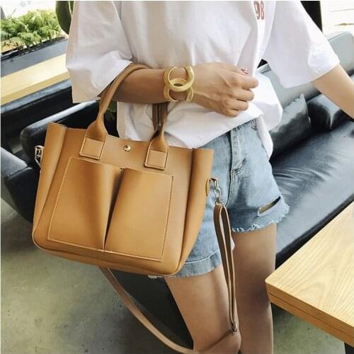 Spring/Summer 2021 New Womens Bag Simple Casual One-shoulder Bag Fashion Hand-held Stiletto Large Bag