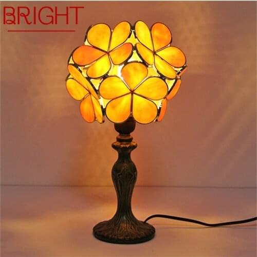 BRIGHT New Table Lamps Modern LED Flower Desk Light Creative for Home Bedroom Decoration