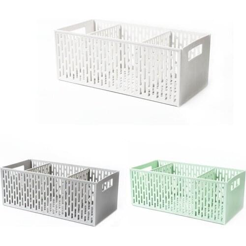 Storage Box Box Can Be Stacked Household Kitchen Warehouse Basket Desktop Cosmetics Sundries Fruit Toys Food Box
